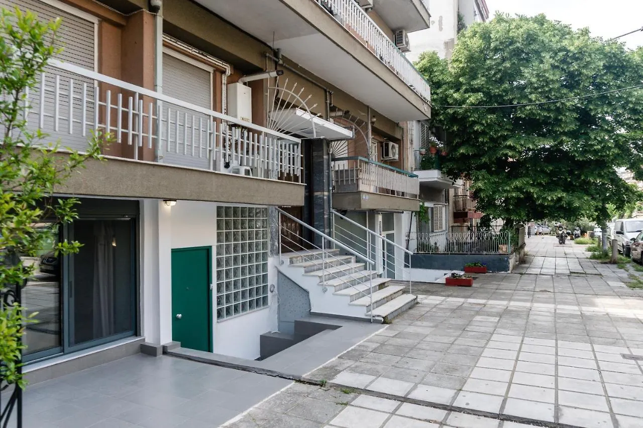 Art Deco Chess Casa, Apartment With Private Patio Salonic Grecia